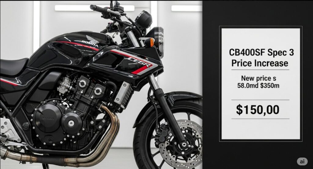 CB400SF スペック3 値上がりの現状と背景