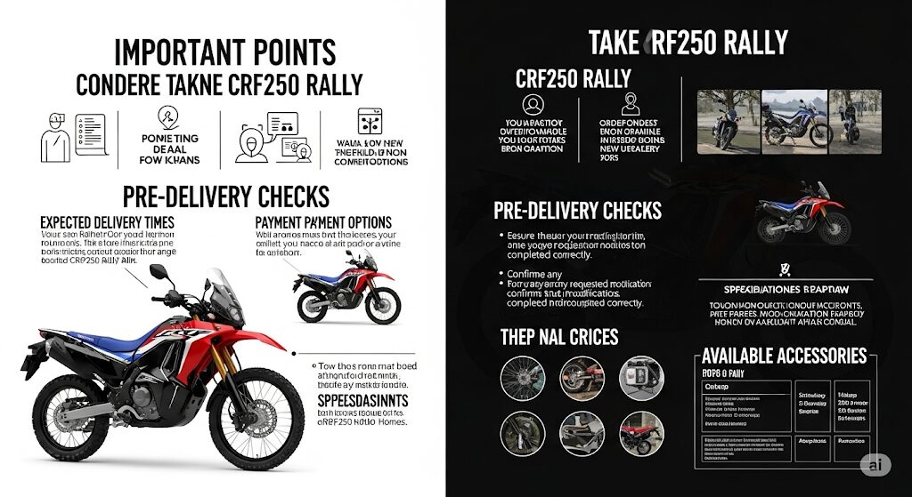 購入前に知るCRF250ラリー新型納期の注意点