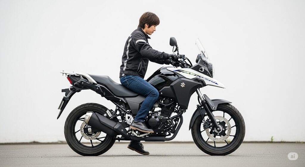 足つきは170cmでも厳しい?