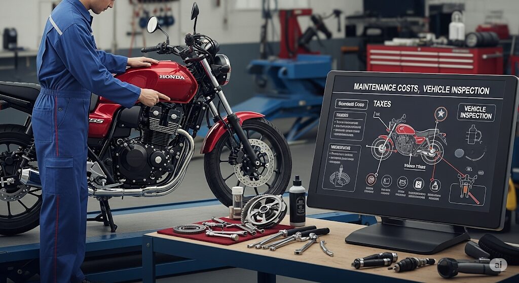 GB350の維持費はいくら？車検費用や税金を徹底解説