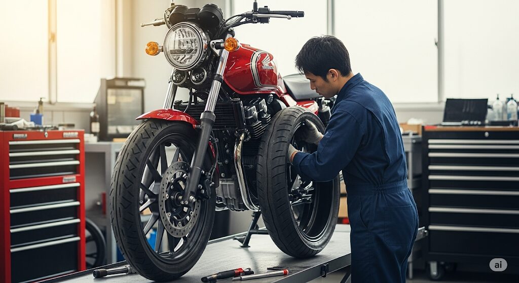 タイヤ交換も車検費用に関わる重要項目