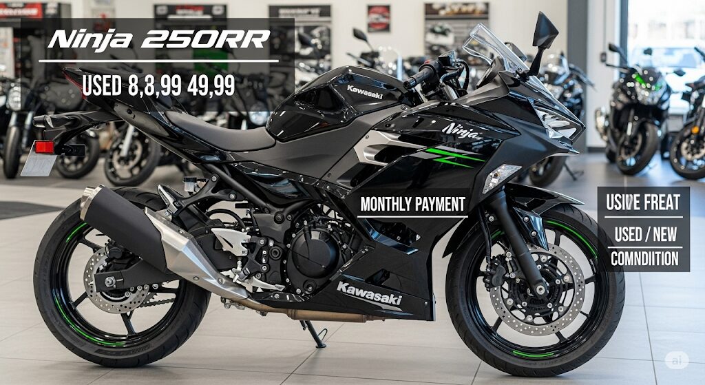 Ninja250RRの購入前に知りたい価格と中古情報