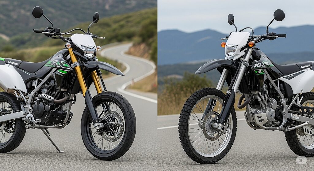 ベースモデルKLX230との違い