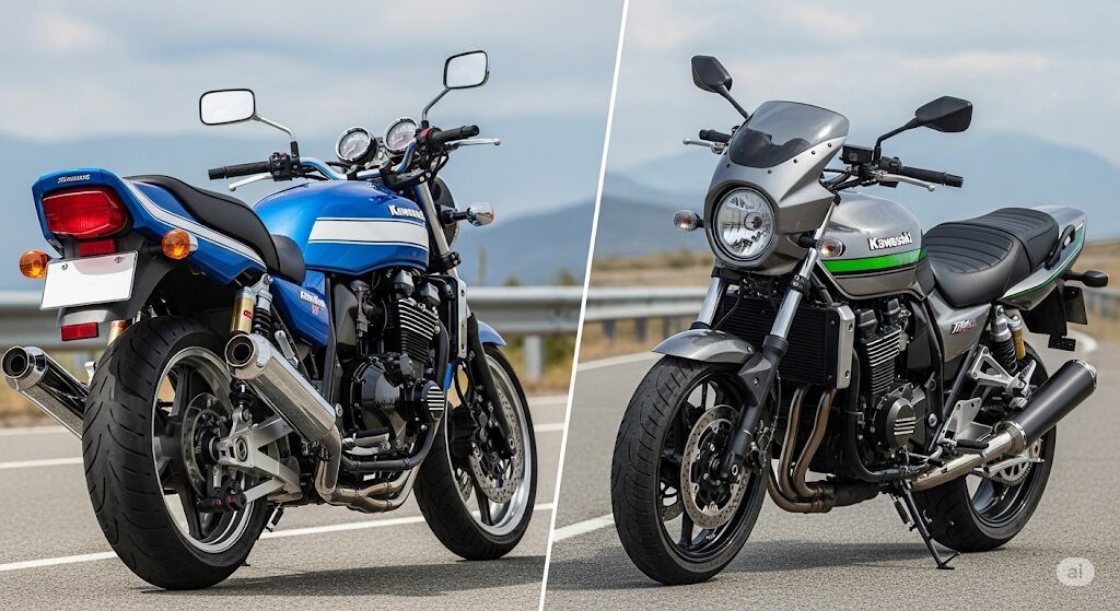 ZRX1200Rとダエグの違いをスペックから比較