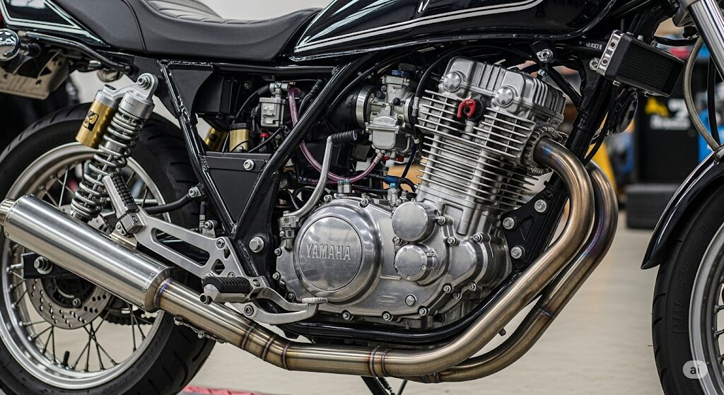 SRX400の最高速を向上させるカスタムとは