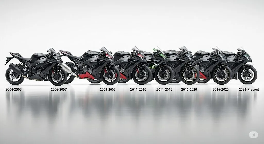 モデルの歴史から見るZX10R おすすめ年式