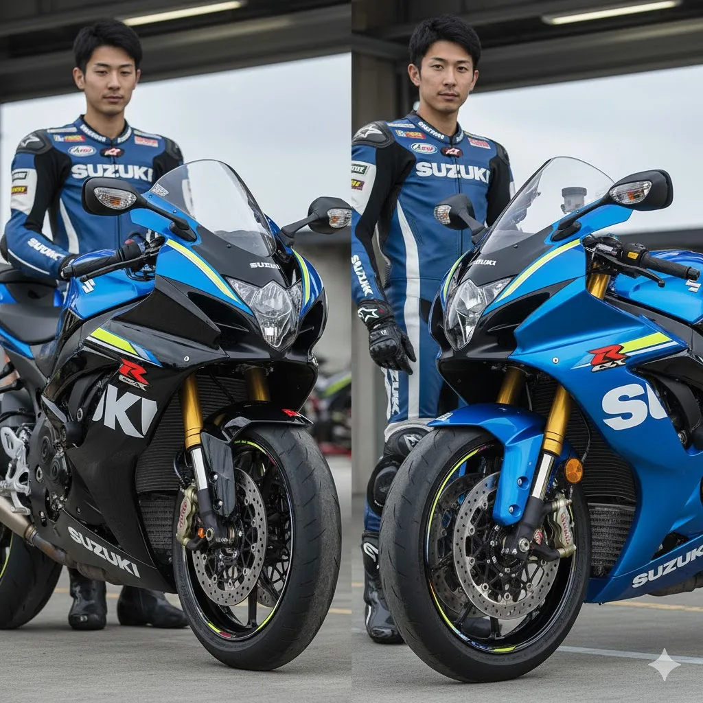 GSXR1000とGSXR1000Rの違いを徹底比較！