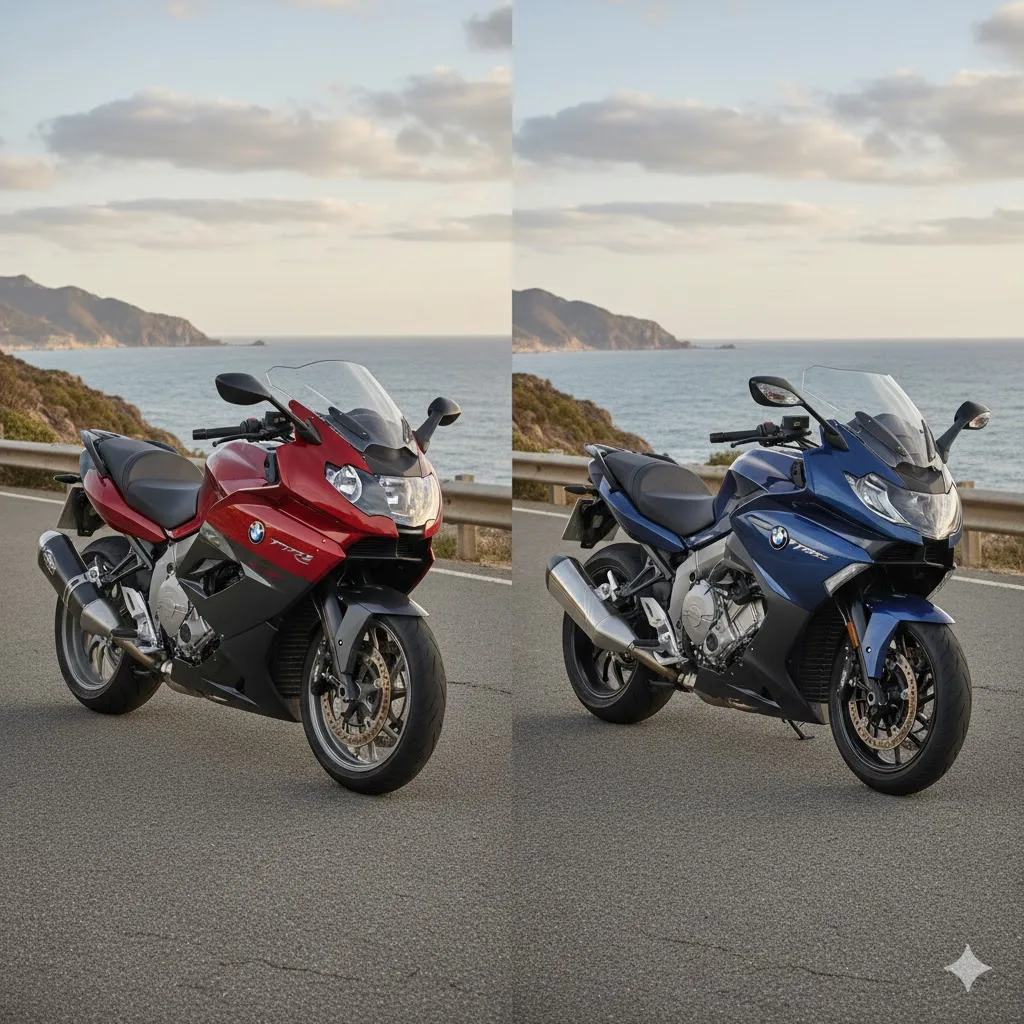 かつての人気モデルK1300Sとの比較