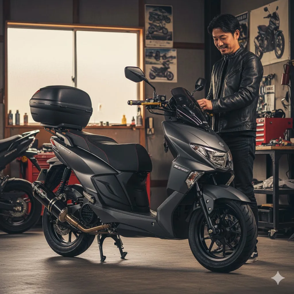 カスタムパーツと方向性