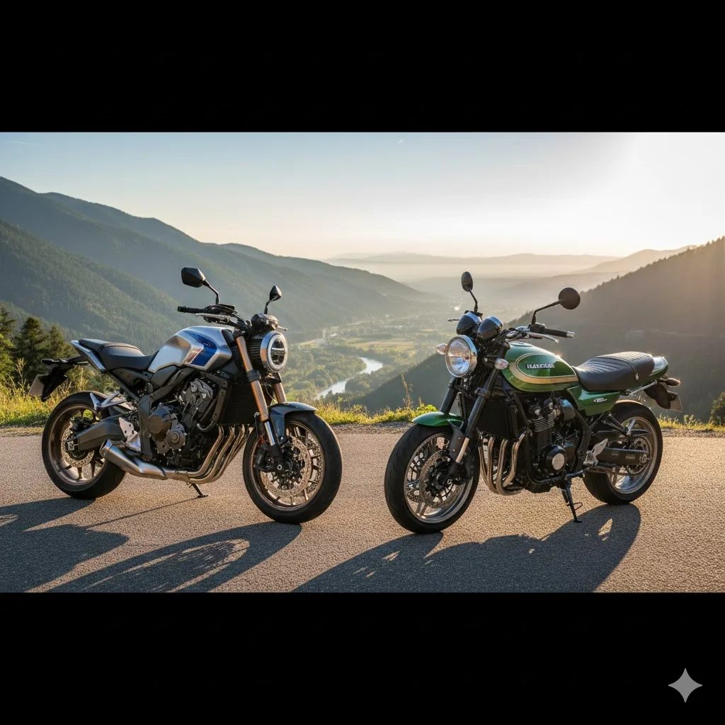 ライバルZ900RSとの比較