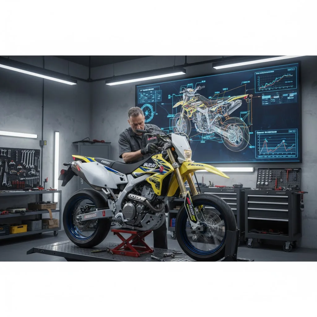 DR-Z400SMのフルパワー化の実践と維持