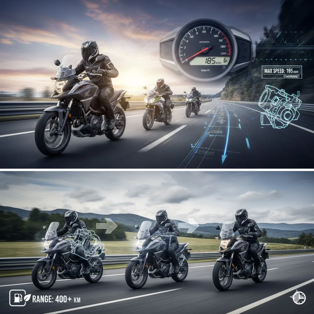 NC750Xの最高速は？実測値とライバル比較で徹底解説
