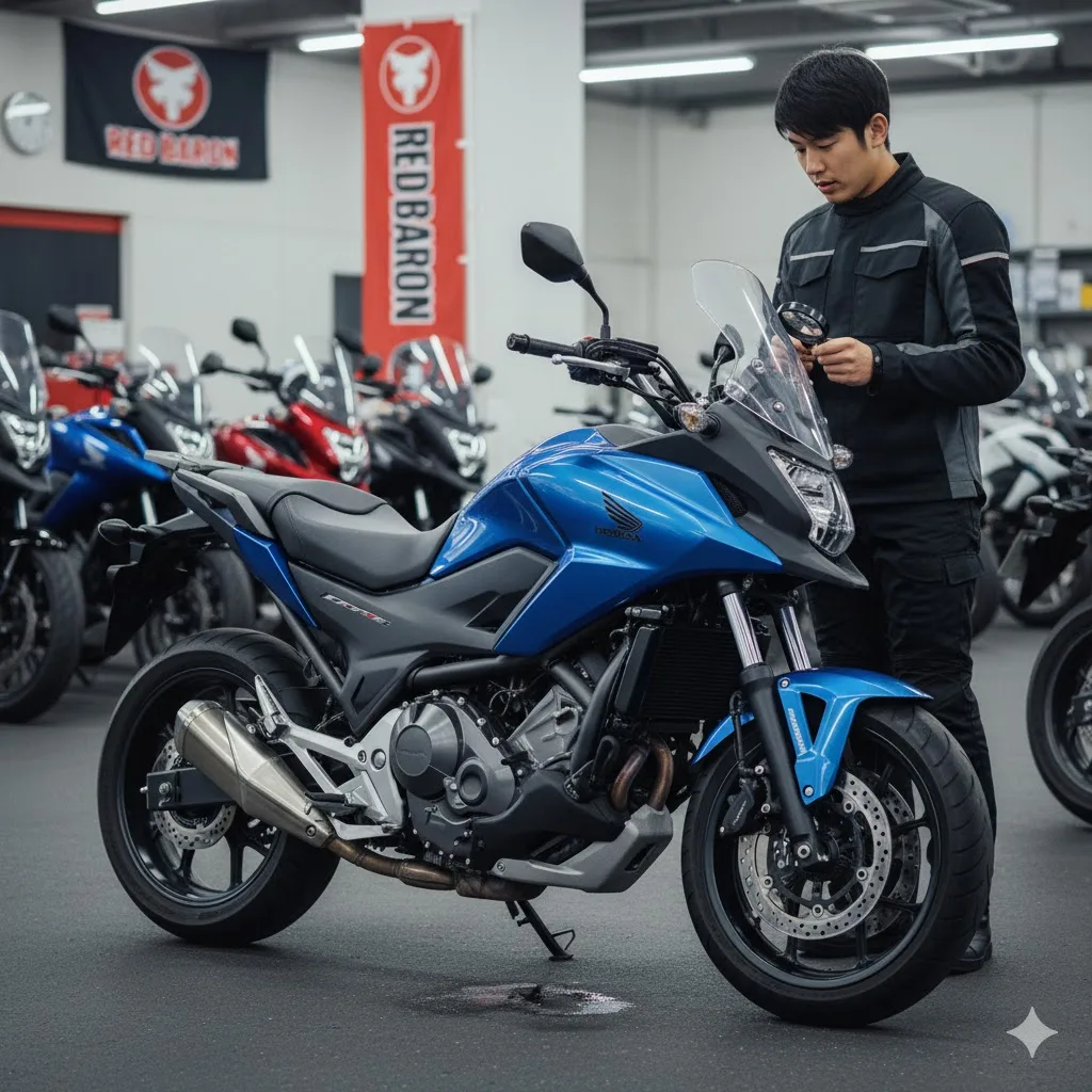 中古をレッドバロンで探す注意点