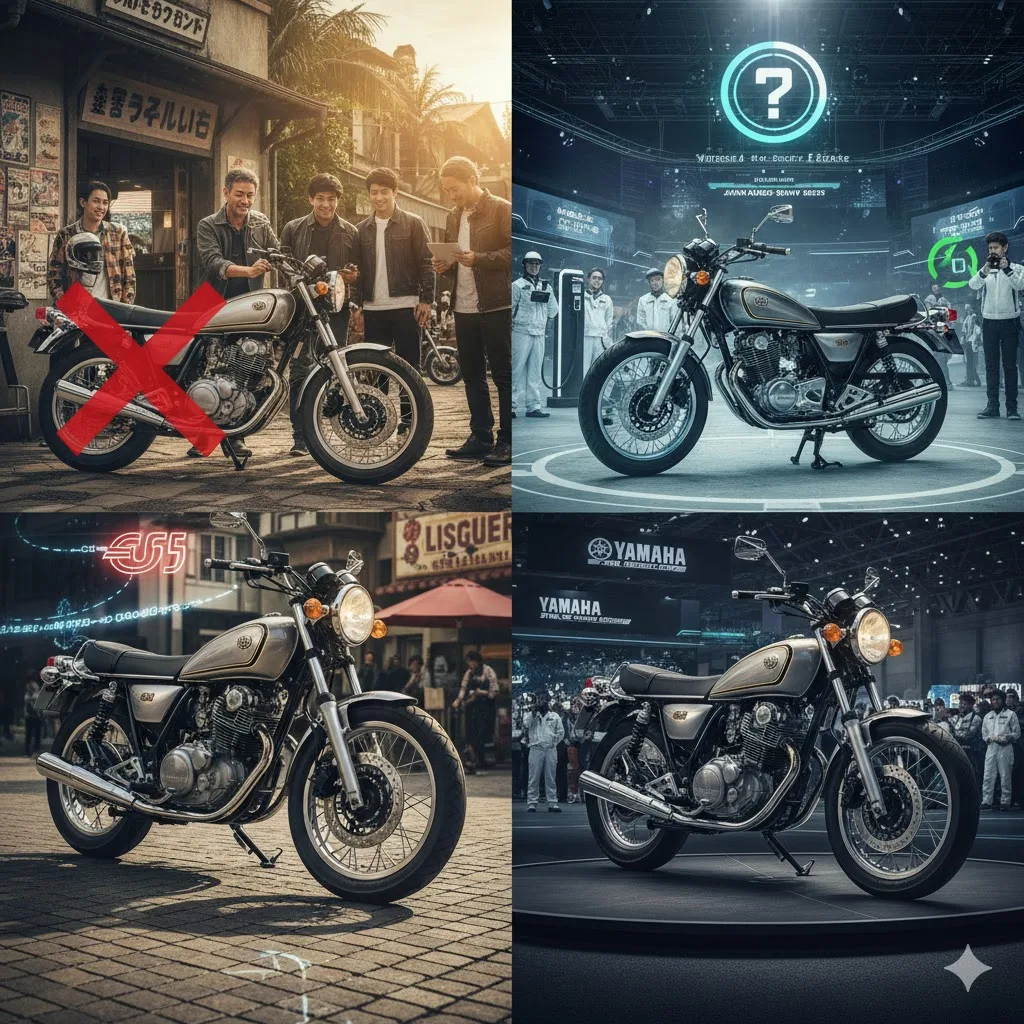 SR400次期モデルの噂と復活の可能性