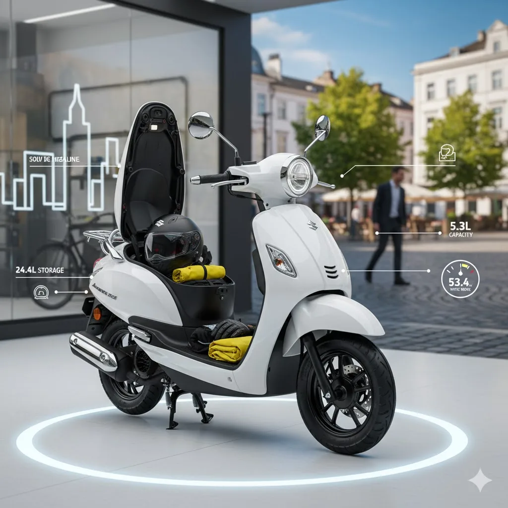 アドレス125新型の価格と詳細スペック