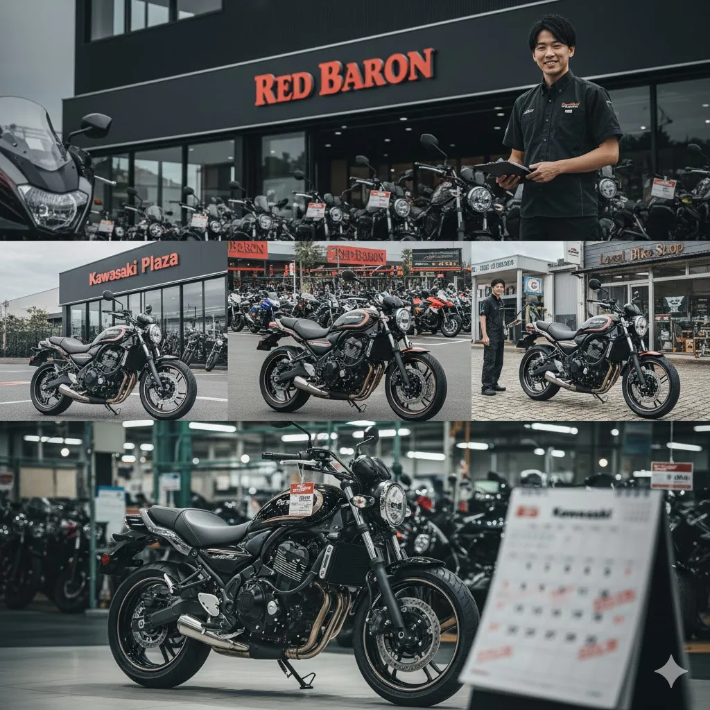 レッドバロンにおける新車の扱い