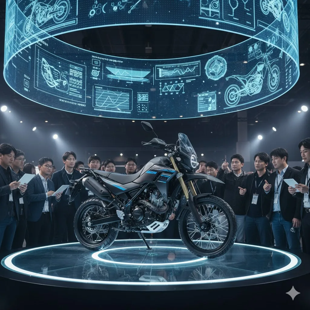 モーターサイクルショーでの展示内容