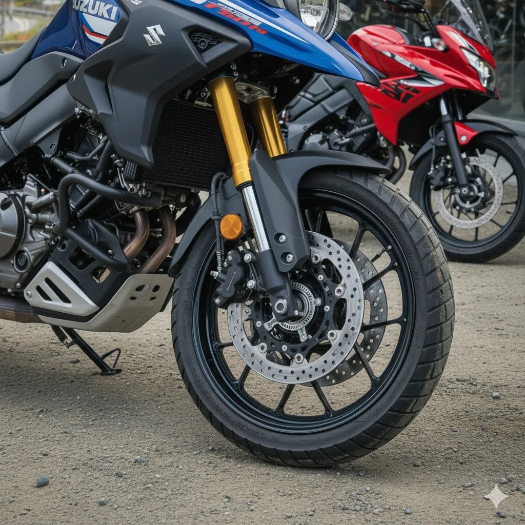 KYB製サスペンションを採用