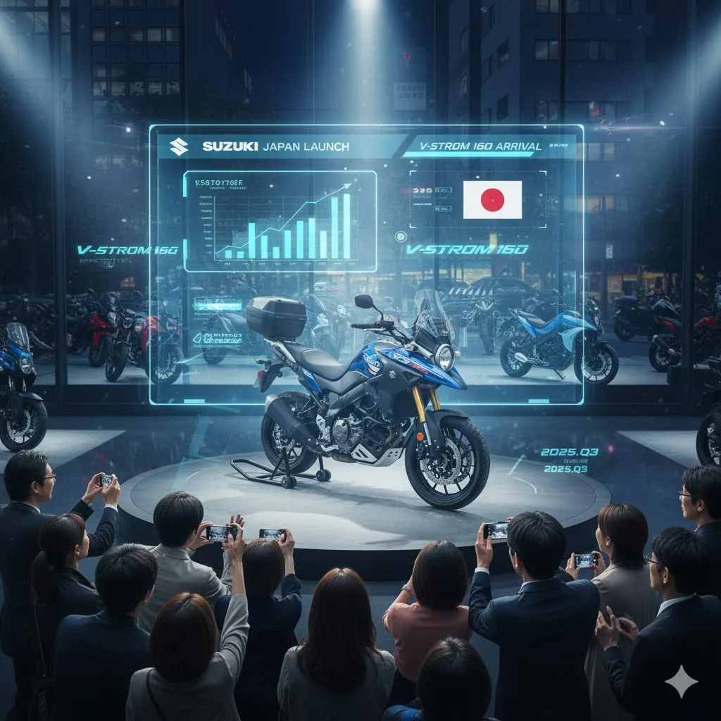 Vストローム160の日本発売予測