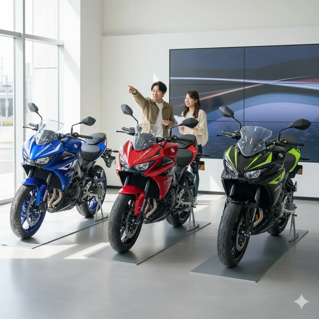 gsx 日本導入のカラーバリエーション