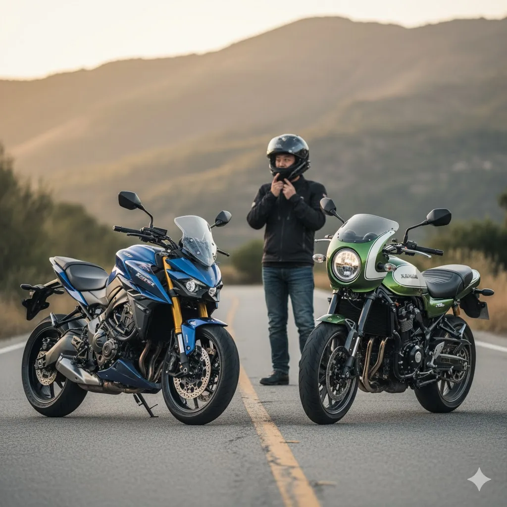 GSX-S1000GXとの比較