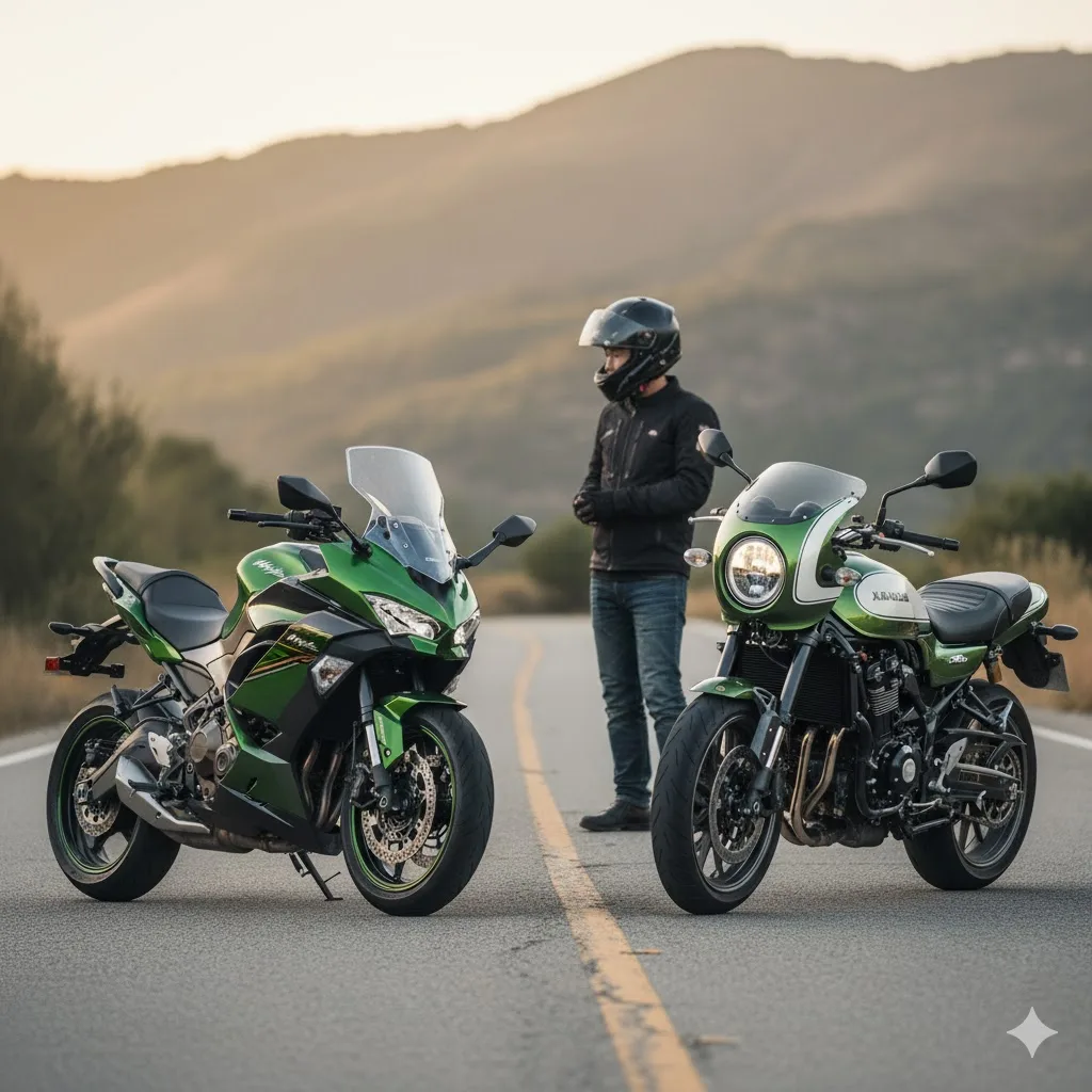 Ninja 1100SXとの比較