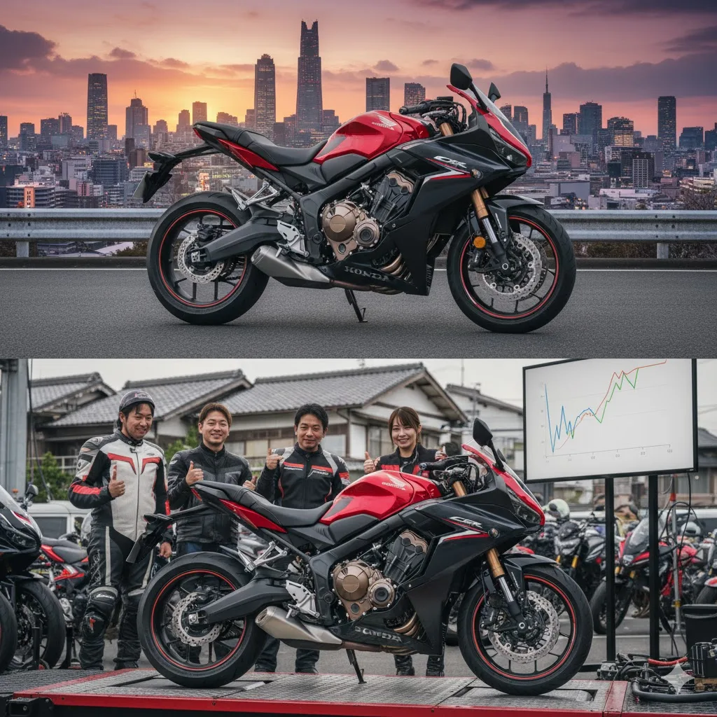 CBR650R 2025年モデルの全て！価格・納期・違いを解説