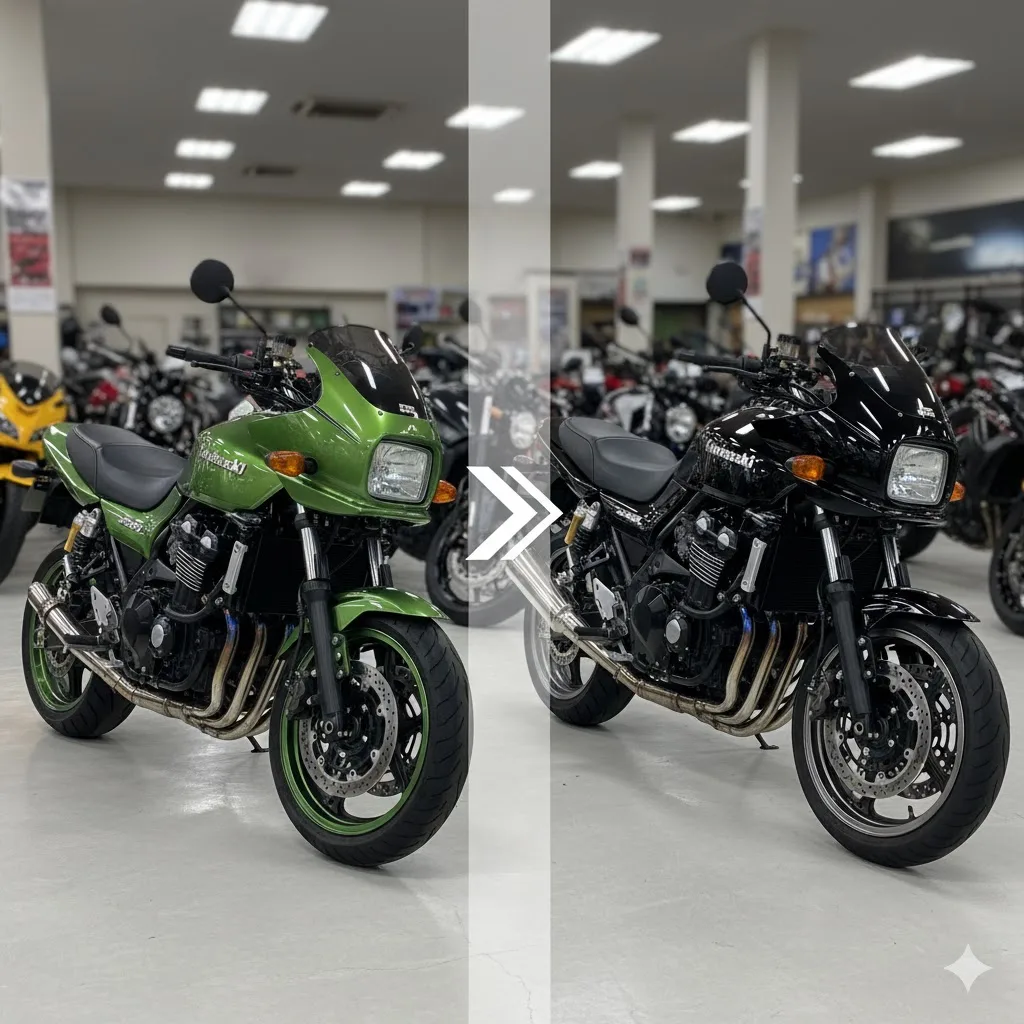 ZRX1200Rとダエグの違いを比較