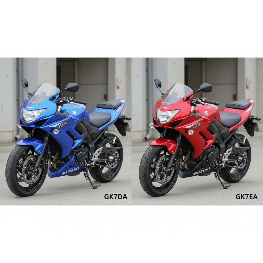 決定的違いは型式（GK7DA・GK7EA）