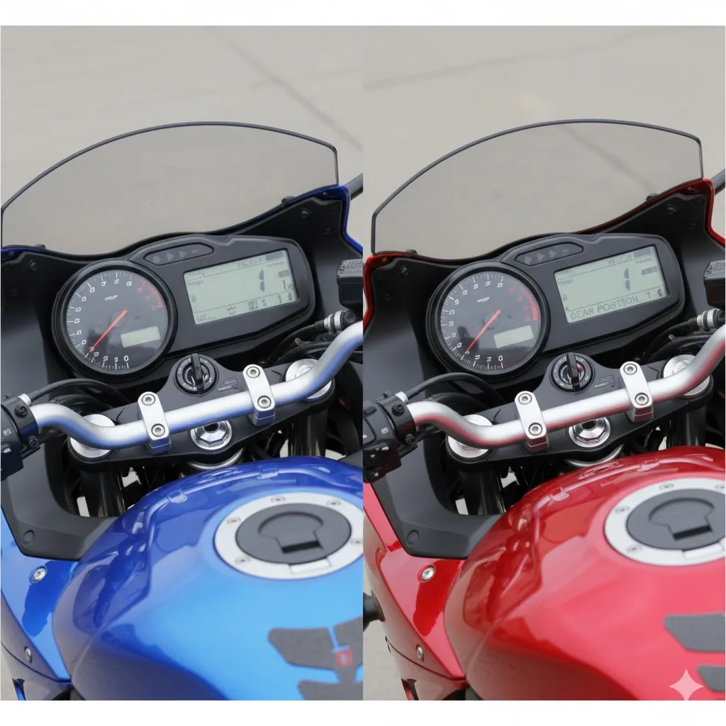 メーターとギアポジションの有無