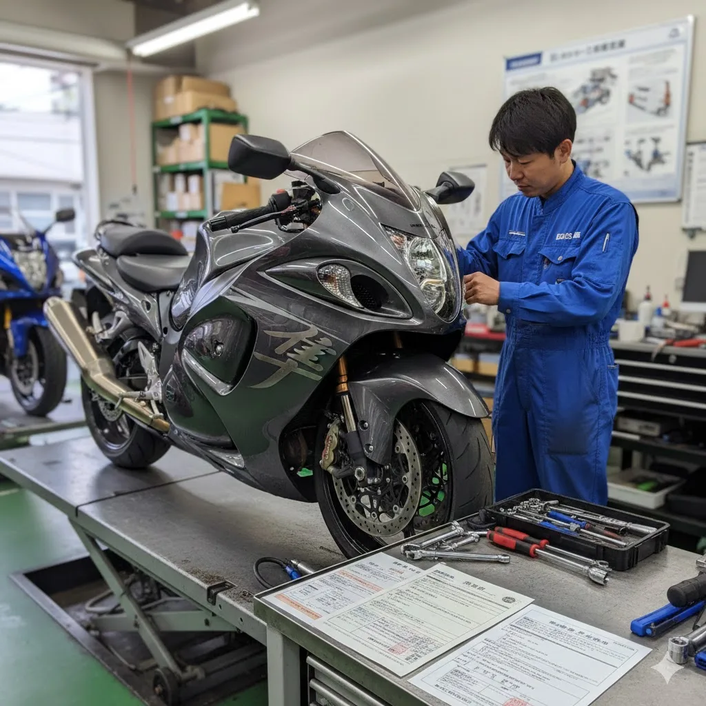 隼の車検費用と法定費用の内訳