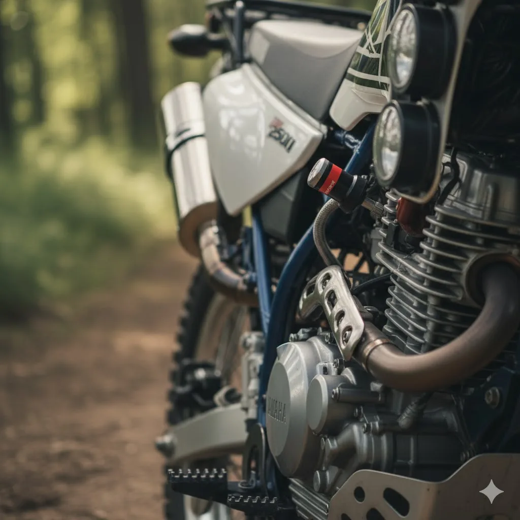 セロー　T-REVによる内圧制御の効果