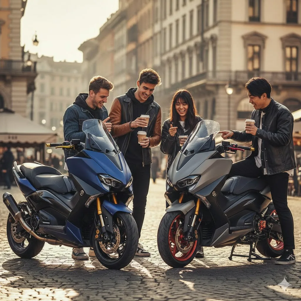 TMAX560フルカスタムのスタイルと海外事情