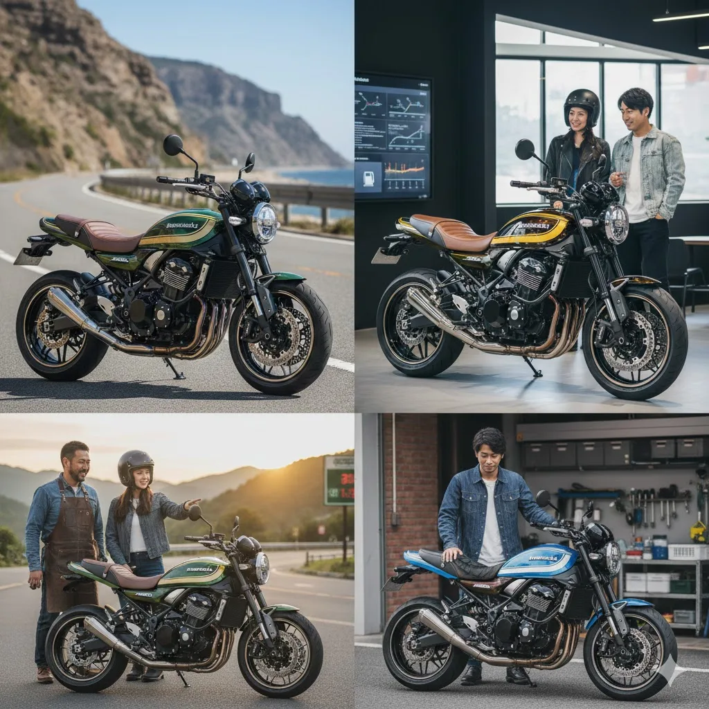 新型Z900RSの2025年モデル解説