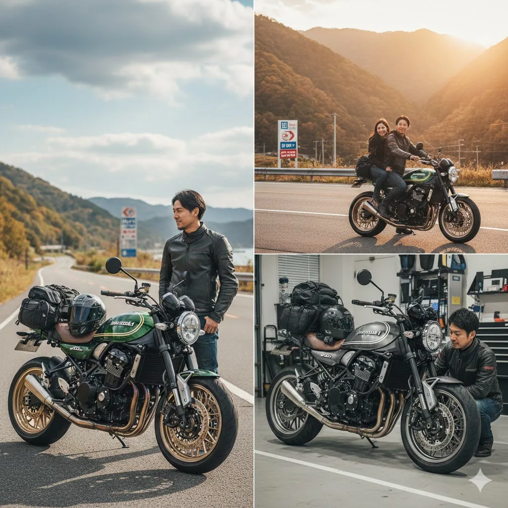 Z900RSのカスタムと維持の魅力