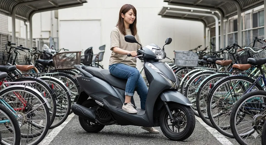 足つき性と取り回しの良さ