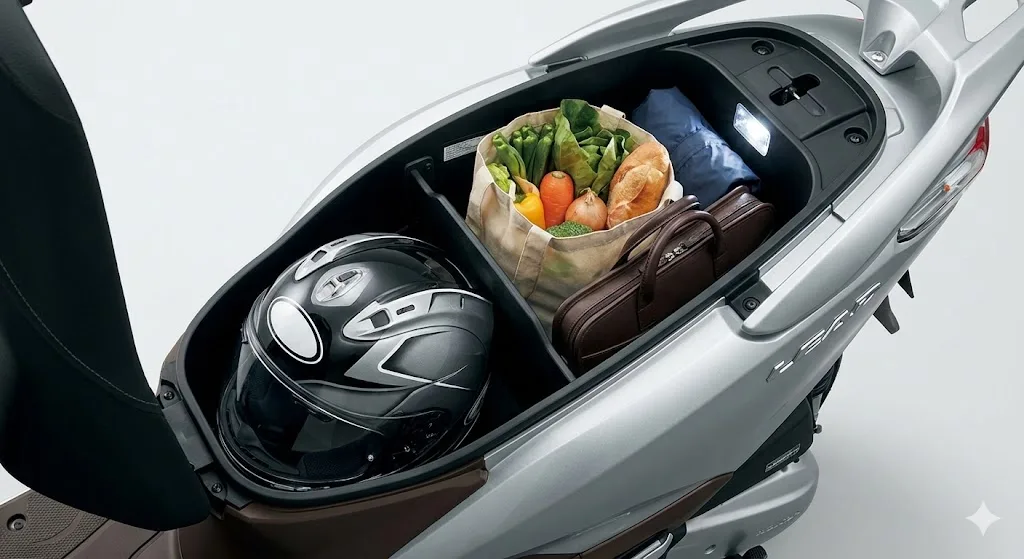 リード125の収納力や評判を検証